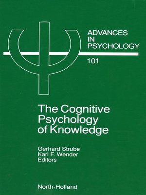 cover image of The Cognitive Psychology of Knowledge